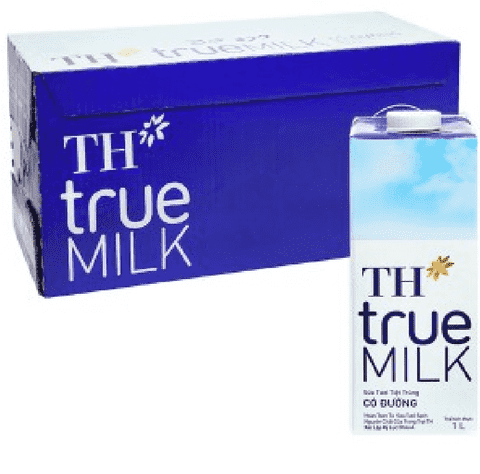 mua Sữa Tươi Tiệt Trùng Có Đường Th True Milk 1 Lítx12 Hộp sỉ giá rẻ nhất  Cần Thơ - Losupply